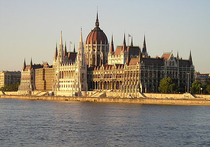 house of parliament, hungary, budapest, danube, river, architecture, cityscape