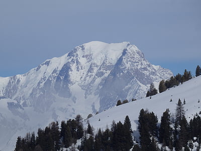 Mont-blanc, Γαλλία, Άλπεις, βουνά