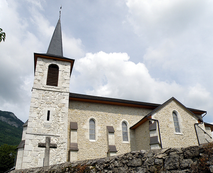 billième, Iglesia de San Pedro, edificio, Francia, religiosa, histórico, Monumento