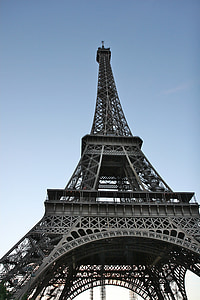 Eiffel, Tower, Paris, Frankrig