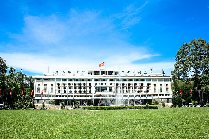 Vietnam, edificio, Ho Chi Minh