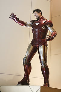 Iron man, Mannequin, Filmy, bohater