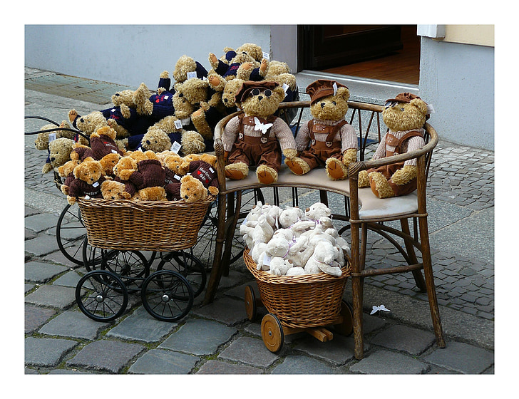 Björn, Teddy, djur, djur, björnar, leksaker, nallebjörn