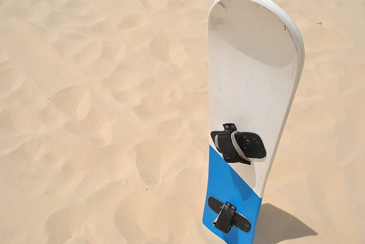 sandboard, Sand, Florianopolis, Brasilien, landskap, turism, resor