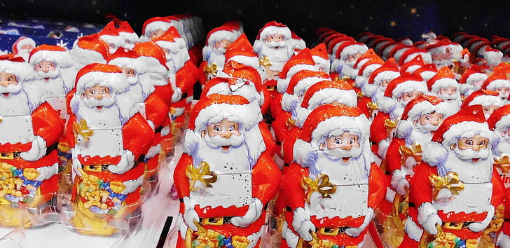 clauses de Santa, chiffres, Père Noël, Santa claus, temps de Noël