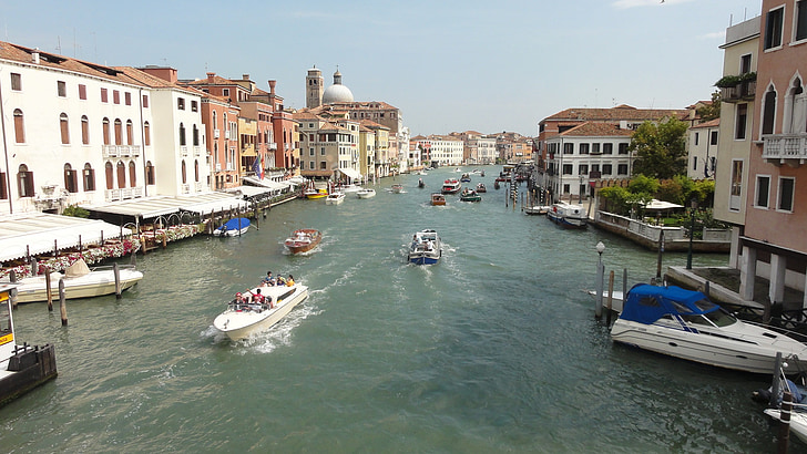 Veneţia, Italia, kanale grande