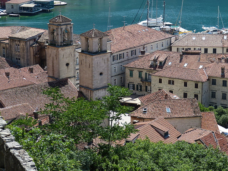 Kotor, Černá Hora, balkánské, staré město, historicky, UNESCO, Seznam světového dědictví