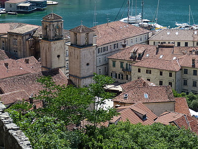 Kotor, Črna gora, Balkana, staro mestno jedro, zgodovinsko, UNESCO, svetovne dediščine