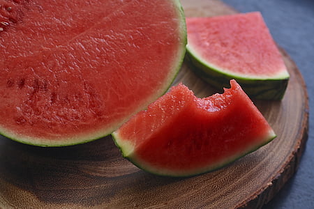 Vandmelon, frugt, mad, ernæring, sund, gul, spise sundt