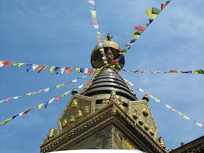 Tibet, chrám, Tibetské, Buddhismus, chrámový komplex, buddhistický, klášter