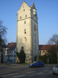 untertor, Ravensburg, Centrum města, Středověk, budova, Městská zeď, historicky