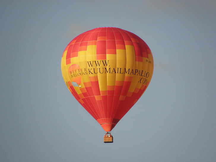 balon, nebo, letenje, letala