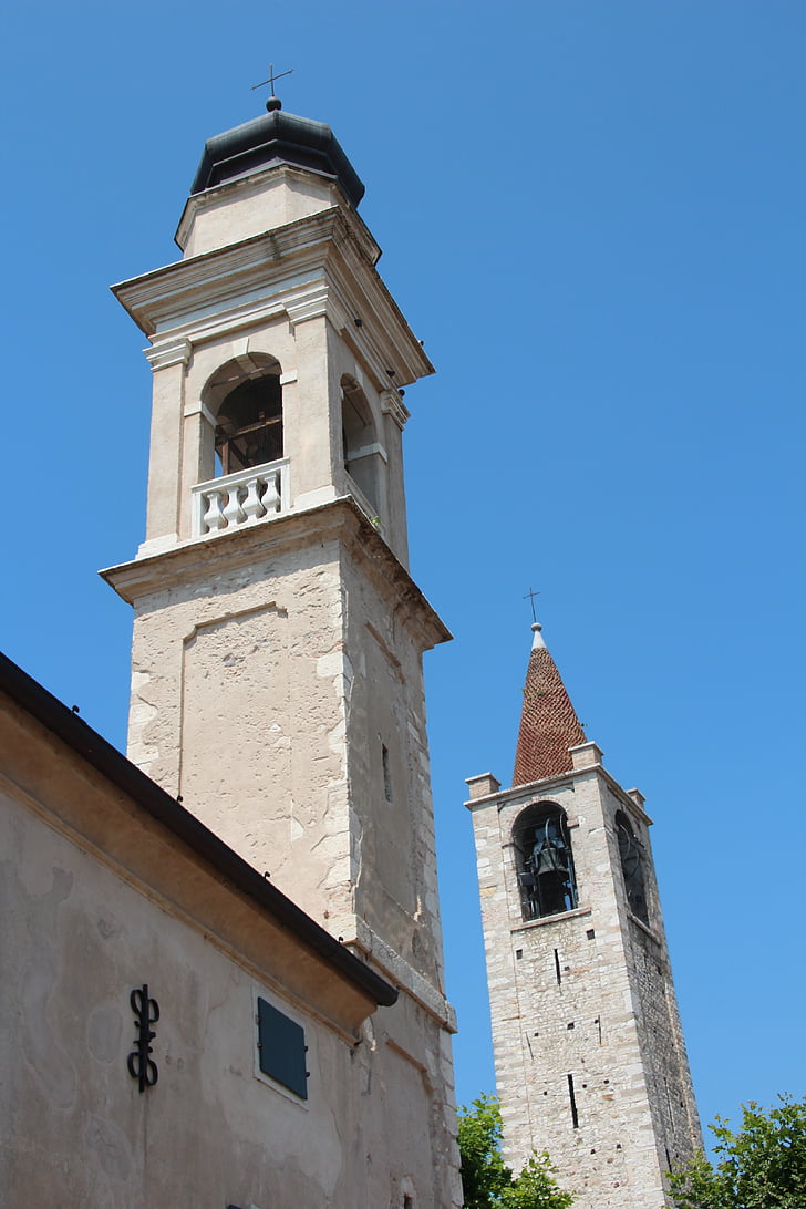 Bardolino, kirkko, Italia, Garda, arkkitehtuuri