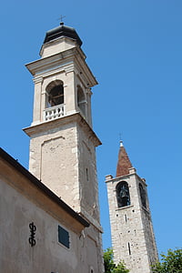 Bardolino, kyrkan, Italien, Garda, arkitektur