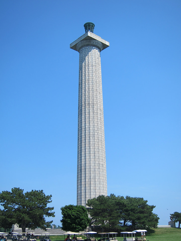 monument, Memorial, lac Érié, Erie, Perry, paix, île