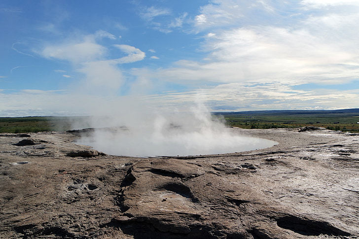 Islanda, geyser, Geysir, natura, hot springs, calore, acqua