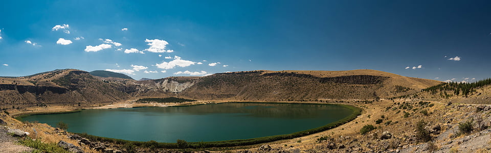 Turkei, cappadogia, Lagune, Natur, Berg, See, Landschaft