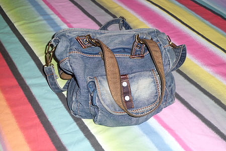 handbag, jean, backpack