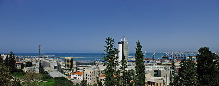 panoramy, Haifa, Izrael