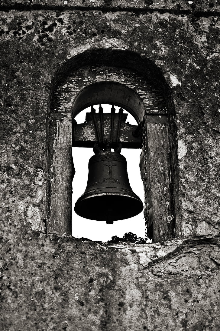 Bell, Monastero, Chiesa, Torre campanaria, anello, Steeple, vecchio
