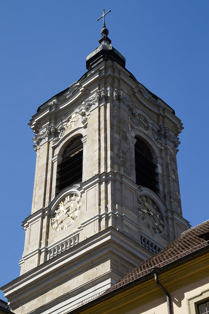 cerkev, zvonik, bazilika, vinograd, katoliški, nebo, stavbe
