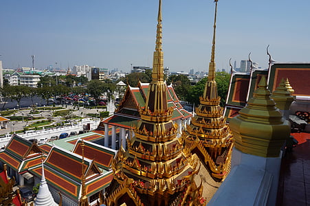 Thajsko, cestování, chrám