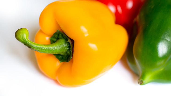 paprika, jídlo, zdravé, výživa, vegetariánské, zelenina, vaření