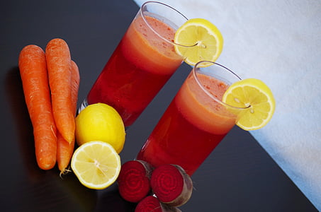 smoothie, φρούτα, λαχανικά, Σαλάτα παντζάρι καρότο, λεμόνι, ποτών, υγεία