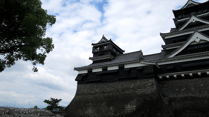 Castillo, Japón, arquitectura, Nippon, edificio, histórico, historia