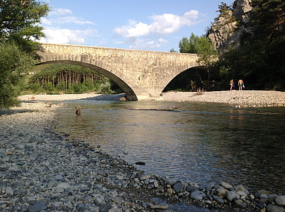 romiešu tilts, Voklīza, vecais tilts