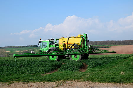 a mező, mezőgazdasági jármű, termékenyít, tavaszi, mezőgazdaság, Farm, traktor