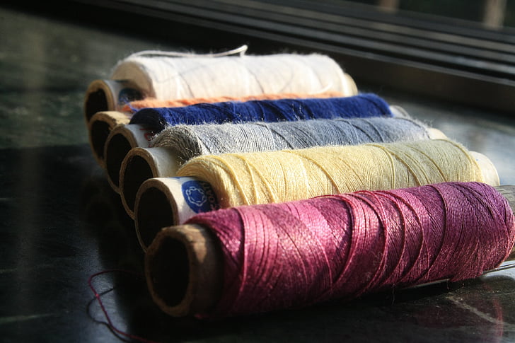 bobines, thread, couture, coudre, Craft, textile, sur mesure