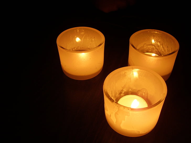 candlelight, candles, darkness