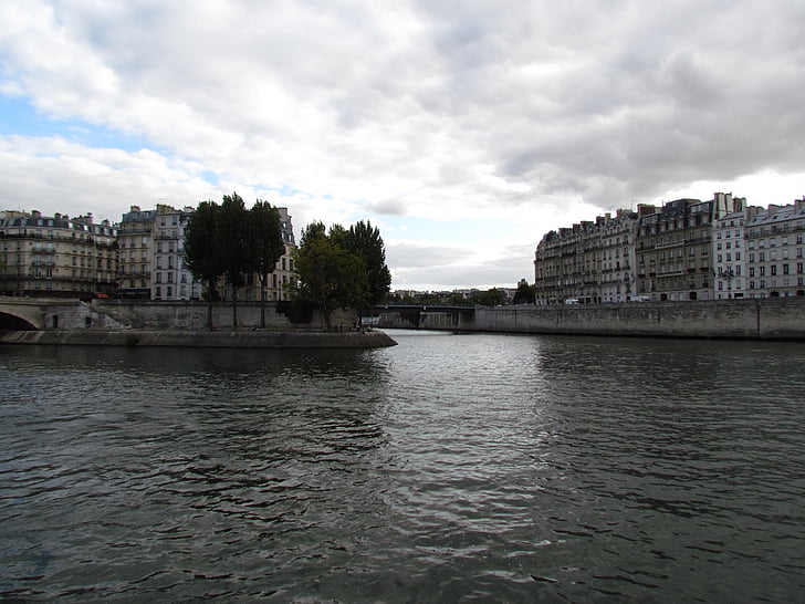 París, río Sena, Europa, arquitectura, Río, historia, escena urbana