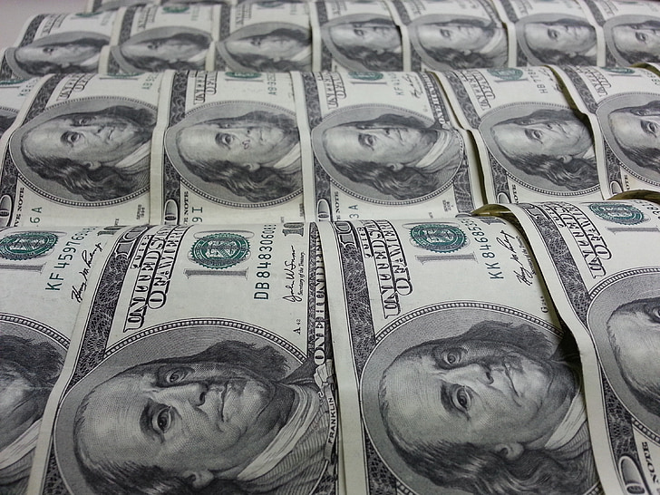 penge, dollars, valuta, Benjamin, Franklin, valutaer, finansiering