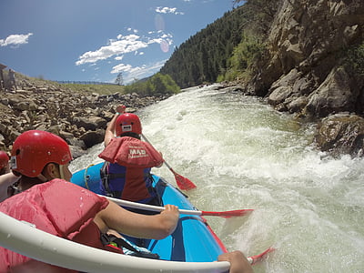 whitewater, rafting, river, water, sport, adventure, paddle
