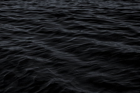 mar, Océano, oscuro, agua, ola, naturaleza, fondos