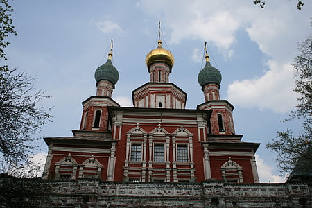 church, religious, building, architecture, roof, towers, domes