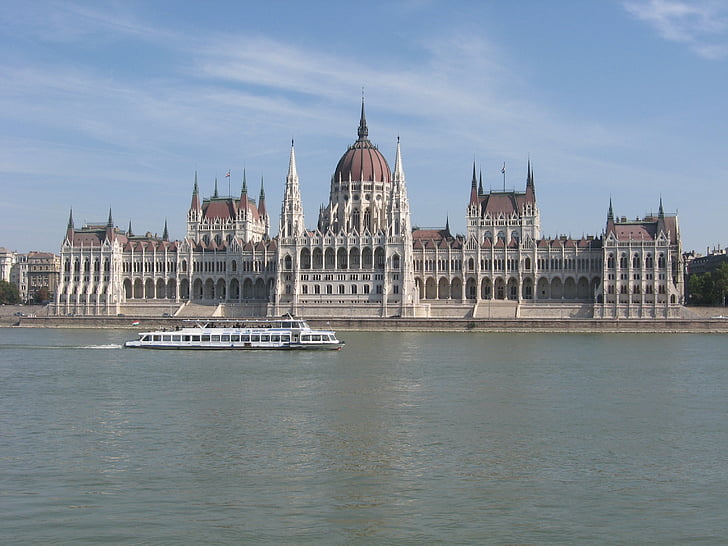Budapeštas, Parlamentas, Architektūra, pastatas, Miestas, Vengrija, paminklas