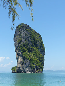 이 poda 섬, 크 라비, 태국