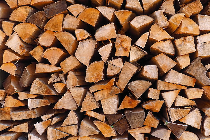hout, Logboeken, hout stapel, Verwarming, gezaagd, hout hakken, brandhout