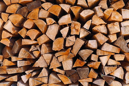 木材, ログ, 木杭, 暖房, 製材, 木を切る, 薪