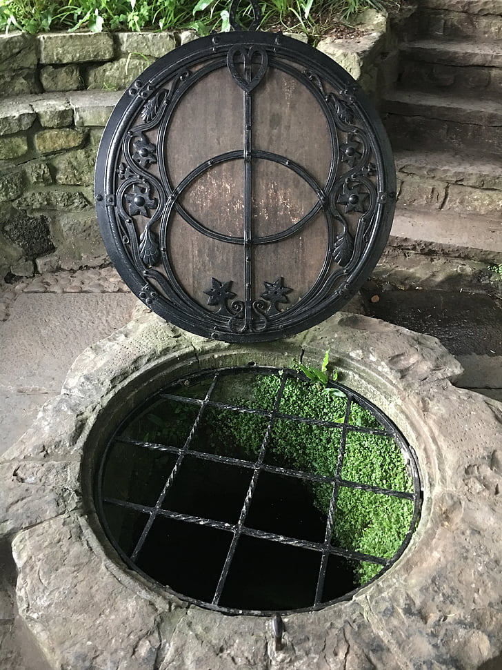glastonbury, red well, spiritual symbol