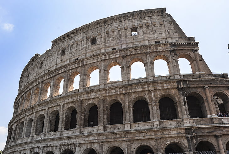 Italia, Roma, Colosseum, amfiteatru, Roma - Italia, roman, Stadionul
