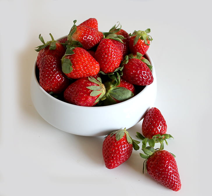 aardbei, zomer, vruchten, Berry, voedsel, fruit, gezonde voeding