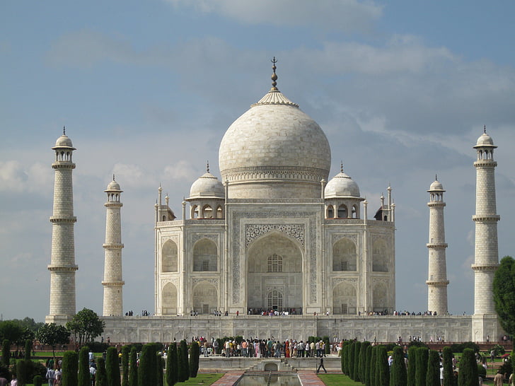 Indien resor, Taj mahal, Agra