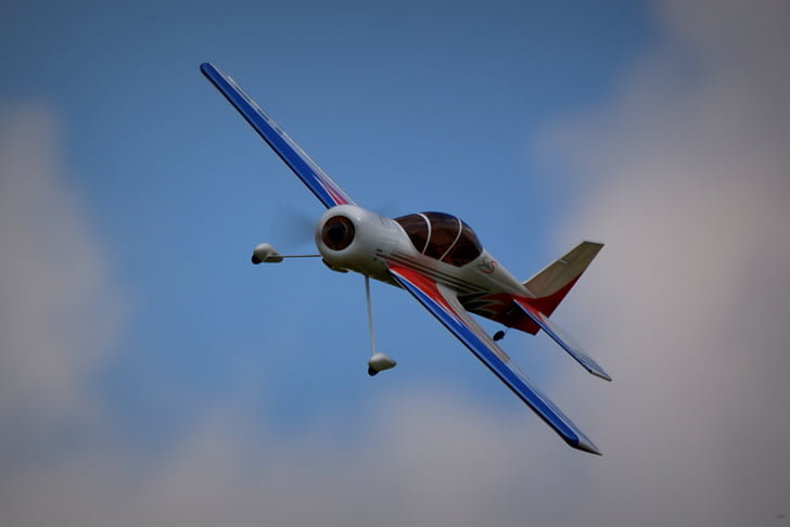 αεροπλάνο, μοντέλα αεροσκαφών, μύγα, αέρα, μοντελιστών, σύννεφα
