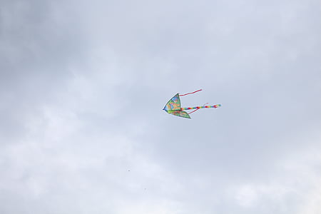Kite, hemel, Kleur, vliegen, lucht, Parachute, parachutespringen