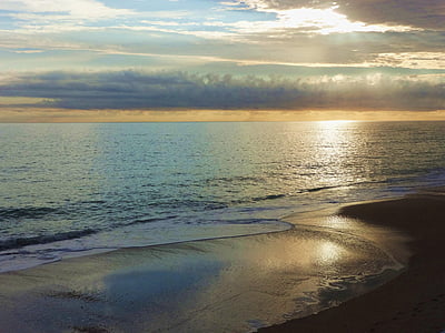 lever du soleil sur l’océan, Vero beach, FL