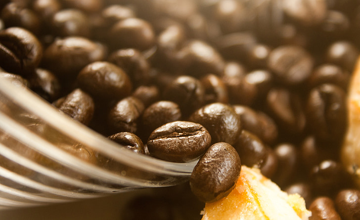 kava, zrna kave, pržena, miris, smeđa, kofein, espresso